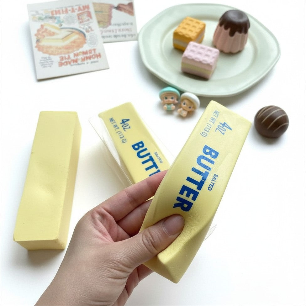 Butter Bar Squishy Stress Toy 🧈✨