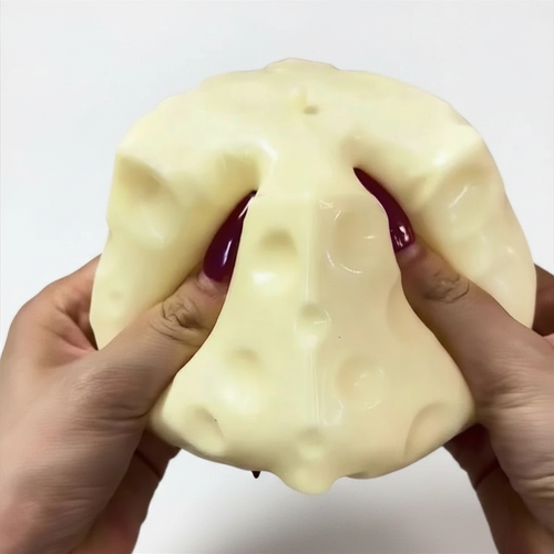 Jumbo Cheese Squishy Stress Ball 🧀